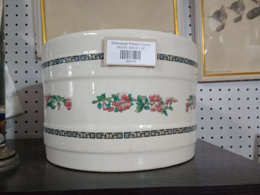Shenango Pottery Crock