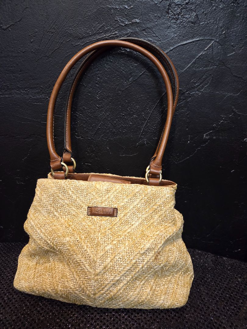 Rosetti Canvas weave purse