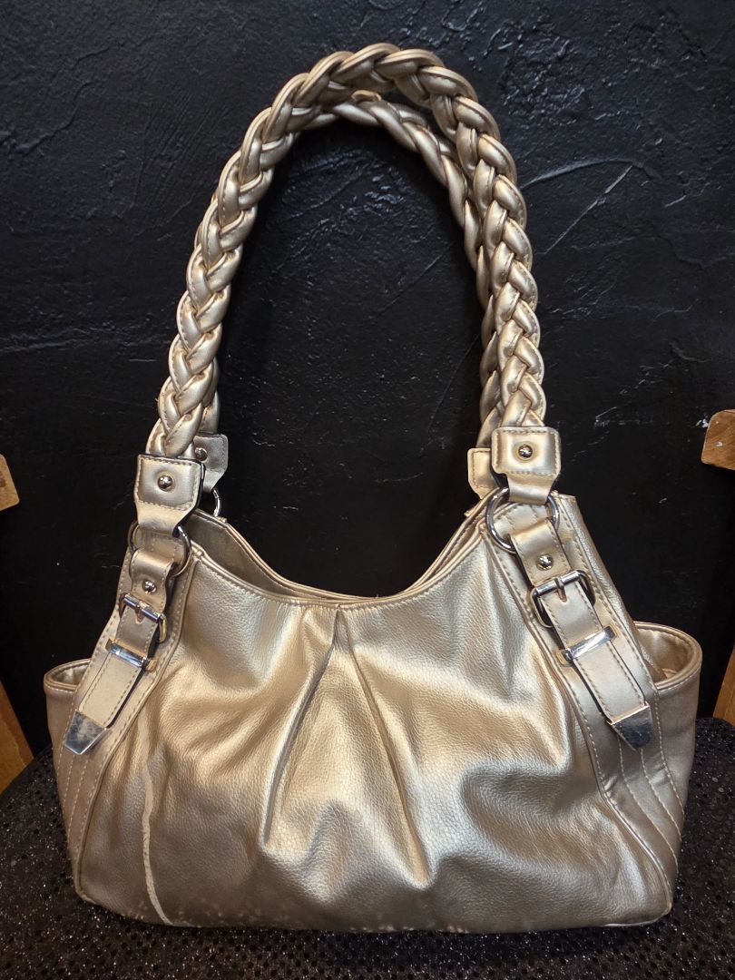 Apt 9 Gold Large Handbag