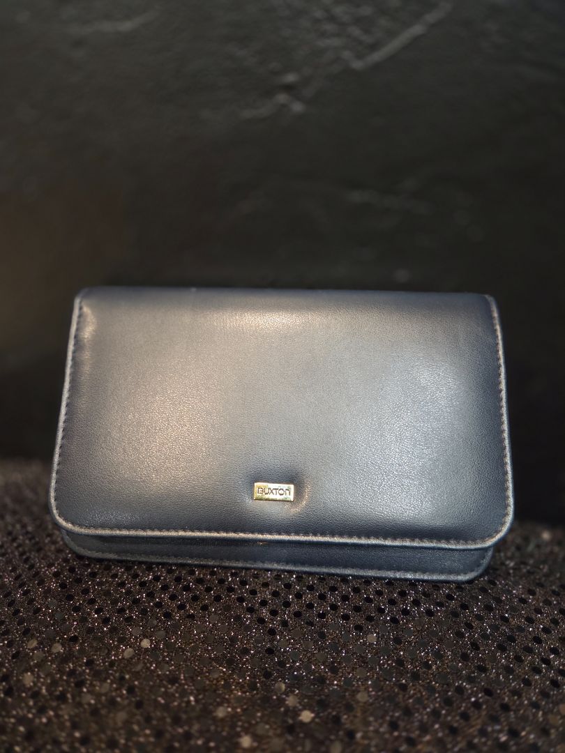 Buxton Navy  wallet