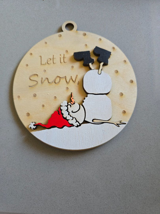 Ornament Let it snow