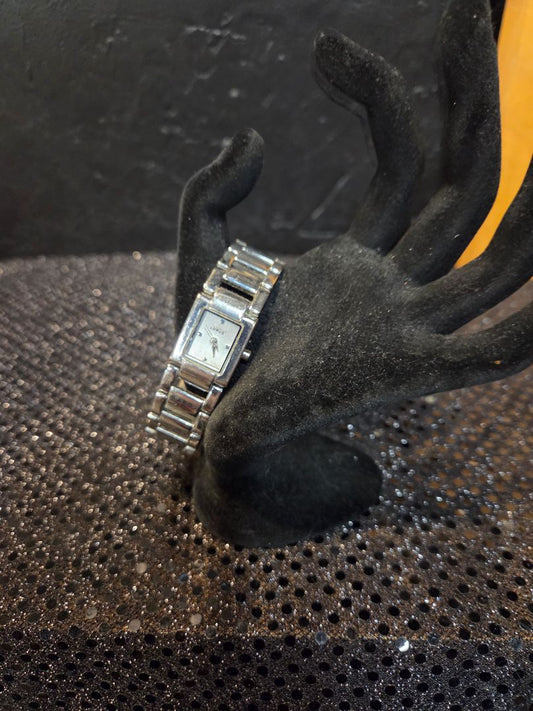 Lorus Ladies Silver Tone Stainless Steal Bracelet watch