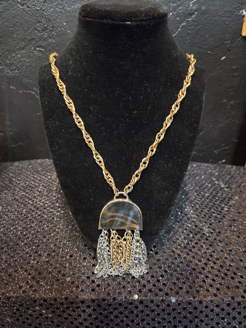 Fringe Frenzy Long Tassel Necklace