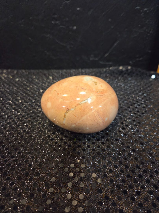 Large 3' Alabaster Egg Paperweight