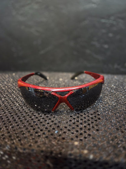 Sunglasses Burgundy Sports Glasses