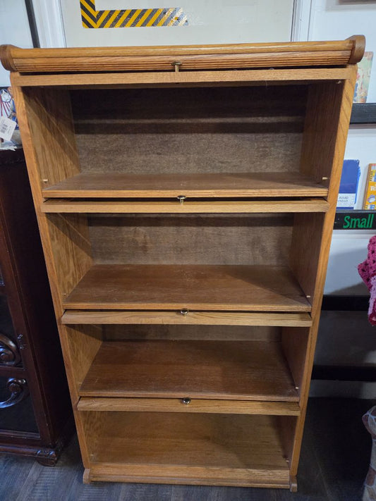 Oak Barrister Book case