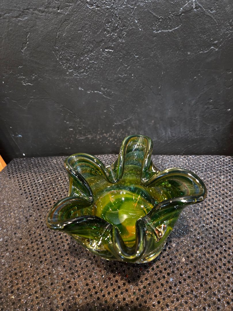 Vintage Murano Glass Ashtray around the 1960's