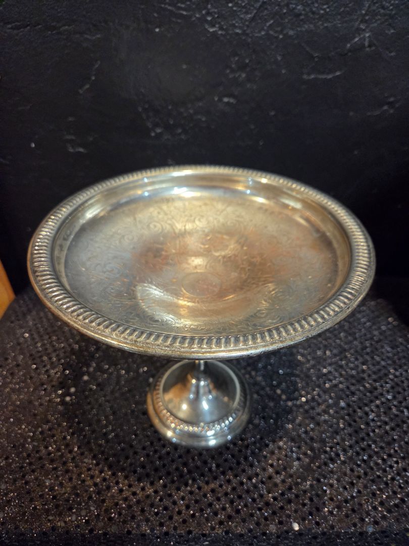 Silver Plate Compote Dish