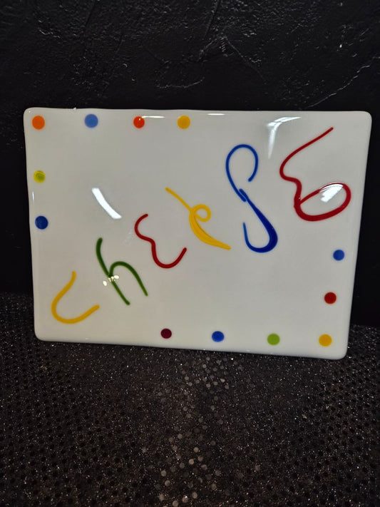 Glass Cheese Board