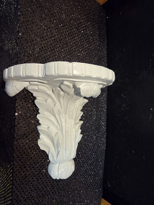 White Wall Sconce Holder
