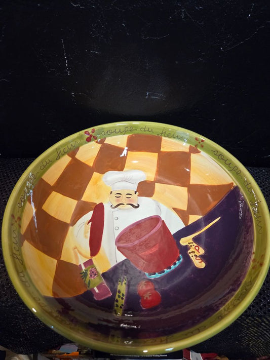 Soupe Du Jour Jennifer Brinley Pasta Serving Bowl