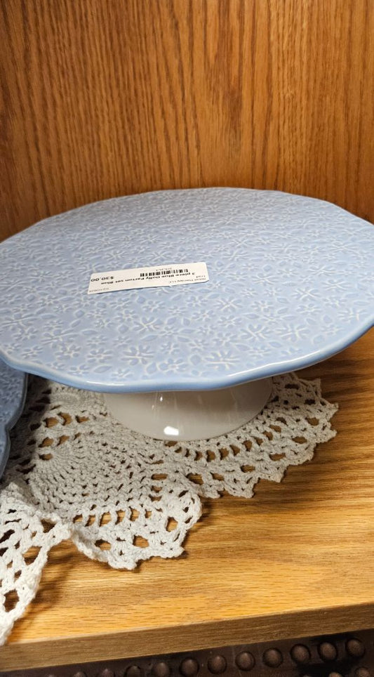 3 piece Blue Dolly Parton set