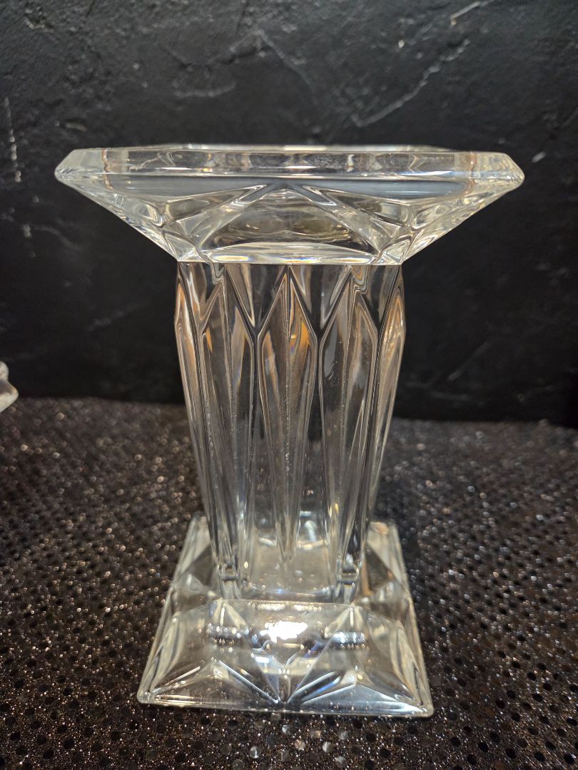 PartyLite Quad Prism Pedestal Candle holder