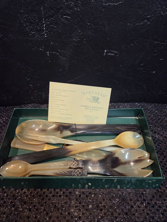 Dykehead Horncraft Made in Scotland Servers and Spoons