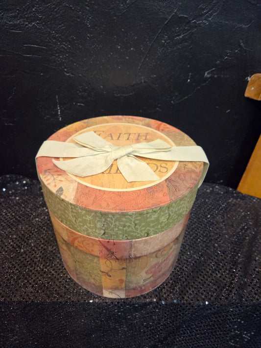 Decorative Hat box small
