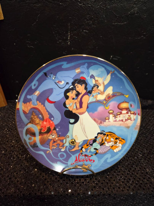 Bradford Aladdin Magical New world Musical Plate
