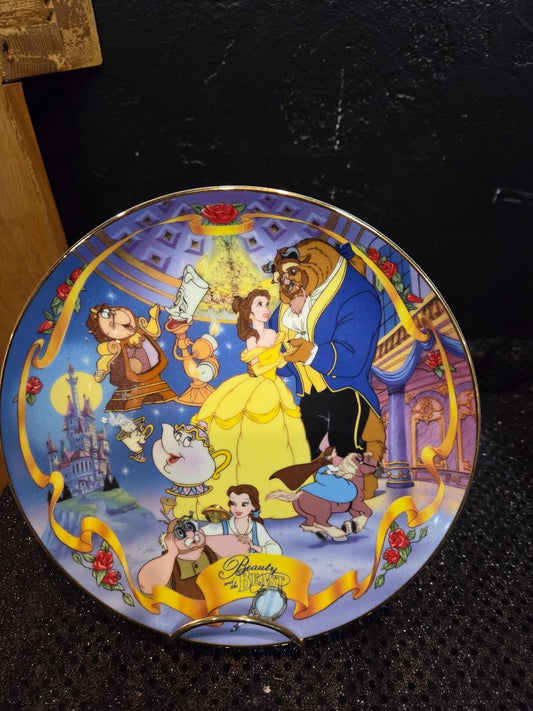 Bradford A Tale as Old as Time Beauty and the Beast Musical Plate
