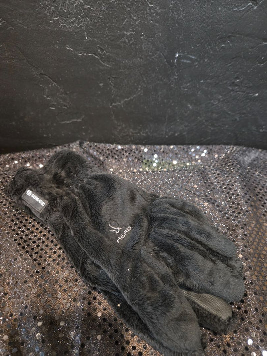 Head Gloves Black Fleece
