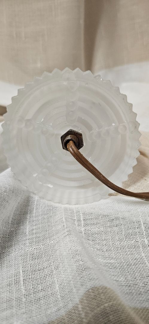 Vintage Art Deco Boudior Lamp AS IS