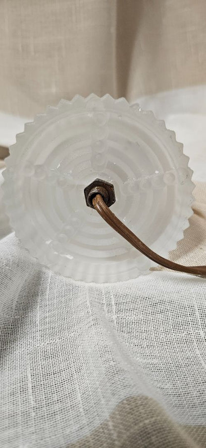 Vintage Art Deco Boudior Lamp AS IS