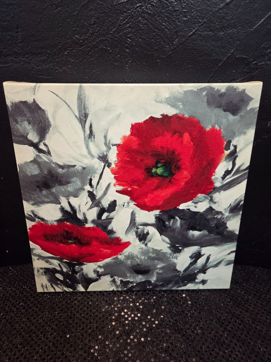 Poppies Canvas Picture