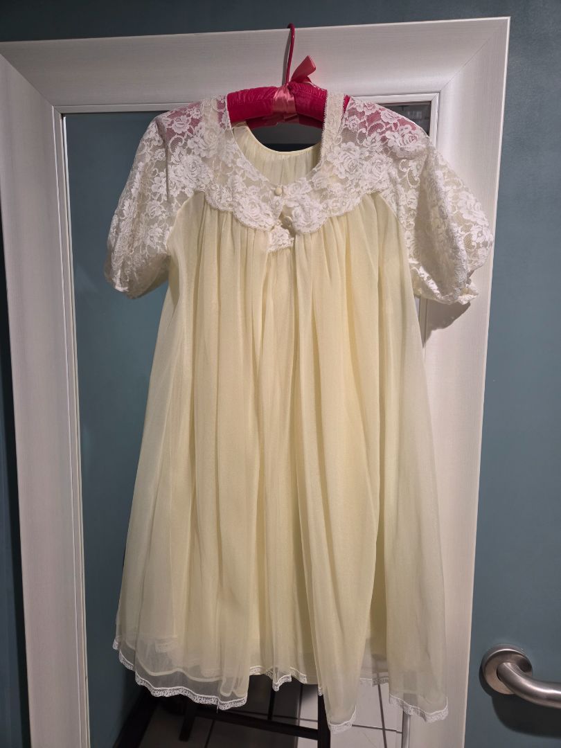 Vintage 1960's Sears and Roebuck Honeymoon Nightgown and Robe