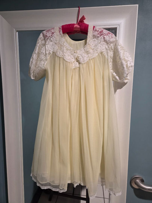 Vintage 1960's Sears and Roebuck Honeymoon Nightgown and Robe