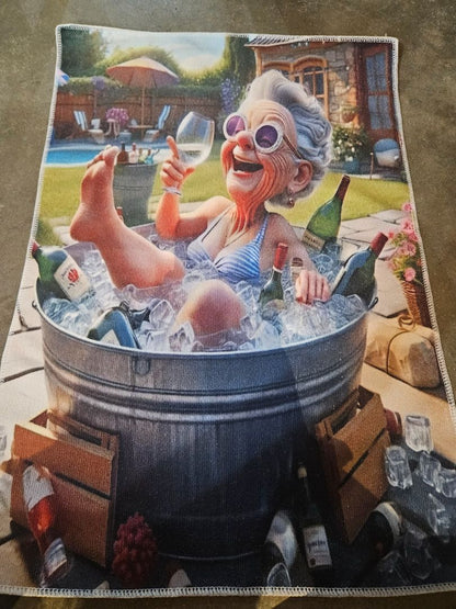 Varies Cranky old ladies Towels