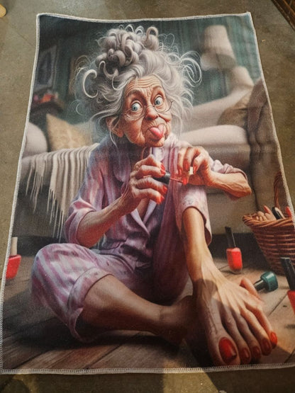 Varies Cranky old ladies Towels