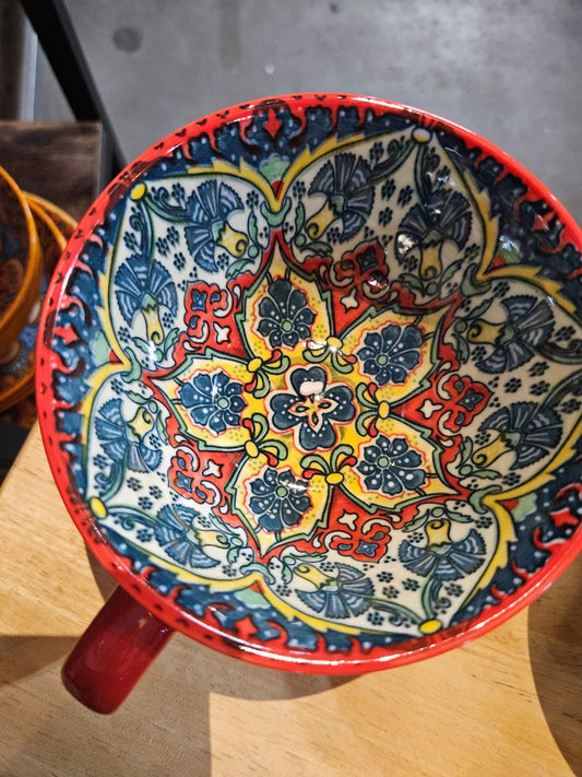 Red Vancasso Porcelain cup