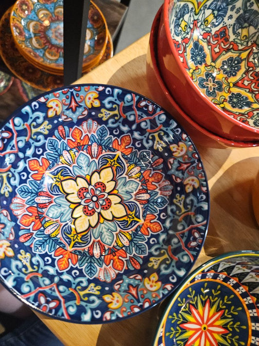 Blue Vancasso Porcelain bowl, Medium