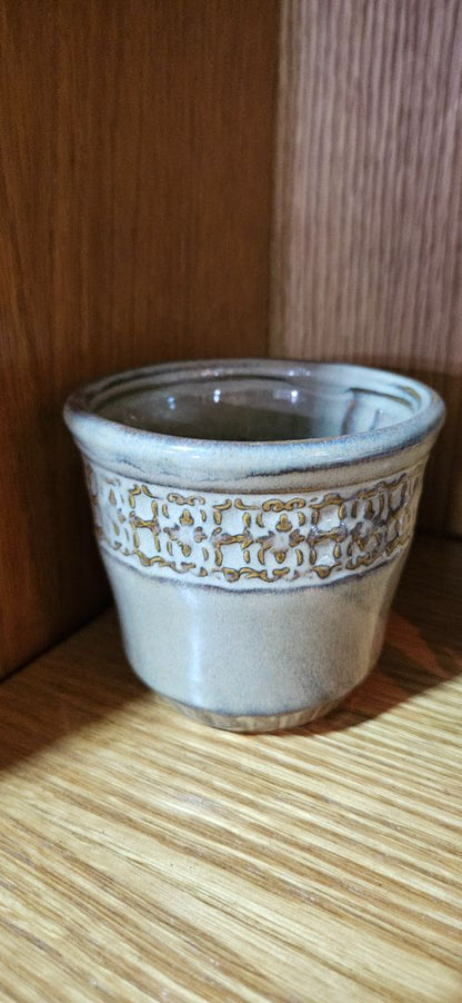 planter with herb kit
