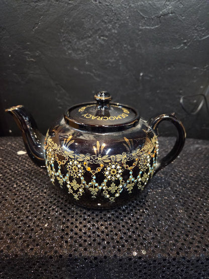 "For England and Democracy" teapot produced WW2