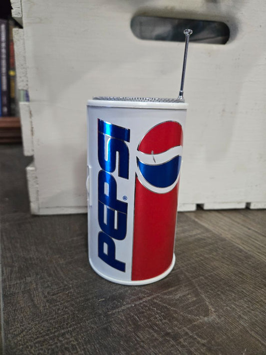 Wht,Red ,blue Pepsi Pepsi can