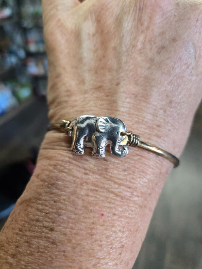 Elephant Cuff Bracelet