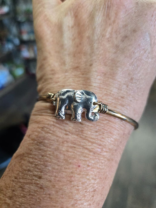 Elephant Cuff Bracelet
