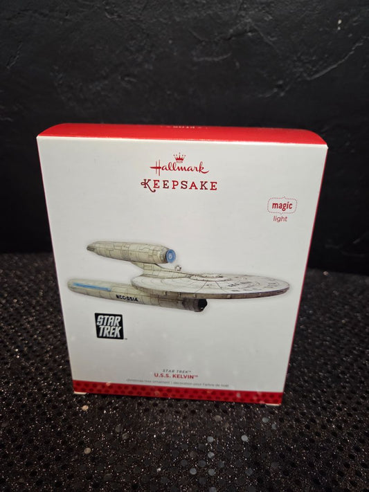 Hallmark Keepsake Start Trek USS Kelvin Magic Light Ornament