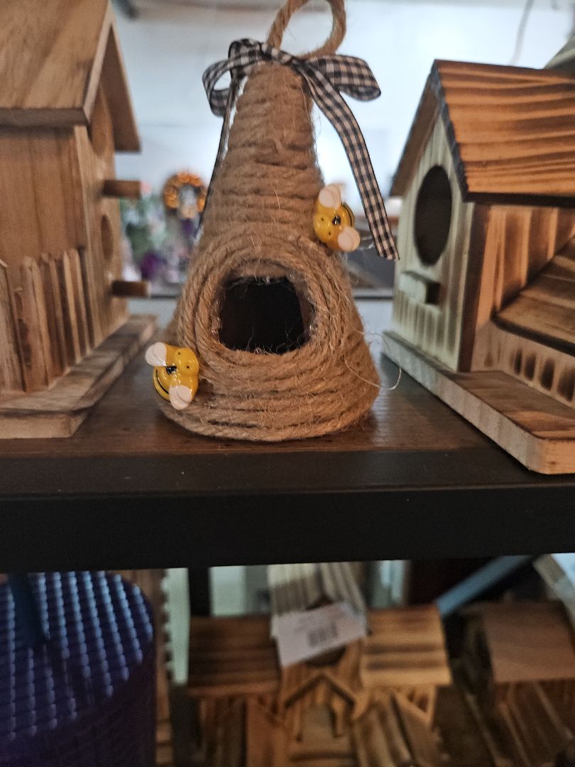 Birds Beehive style bird house