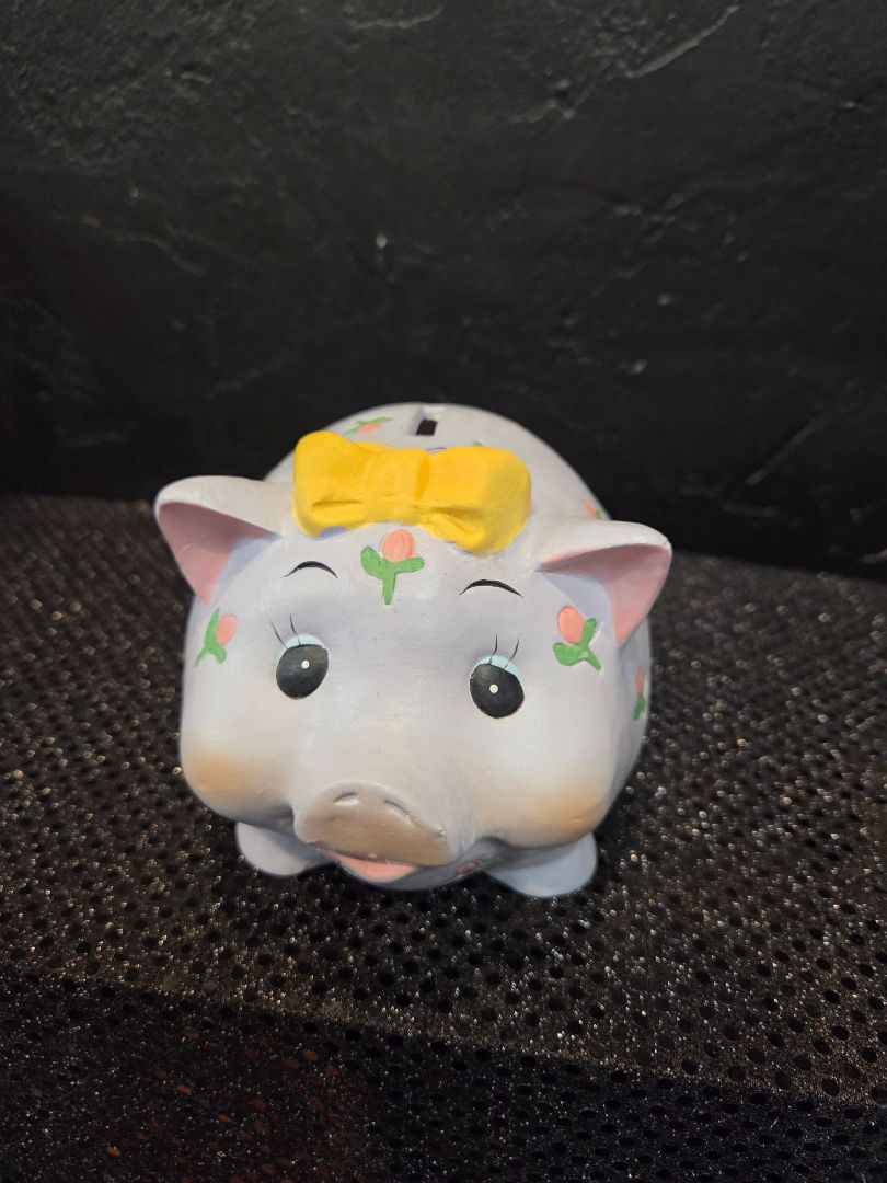 Vintage Ceramic Piggy Bank
