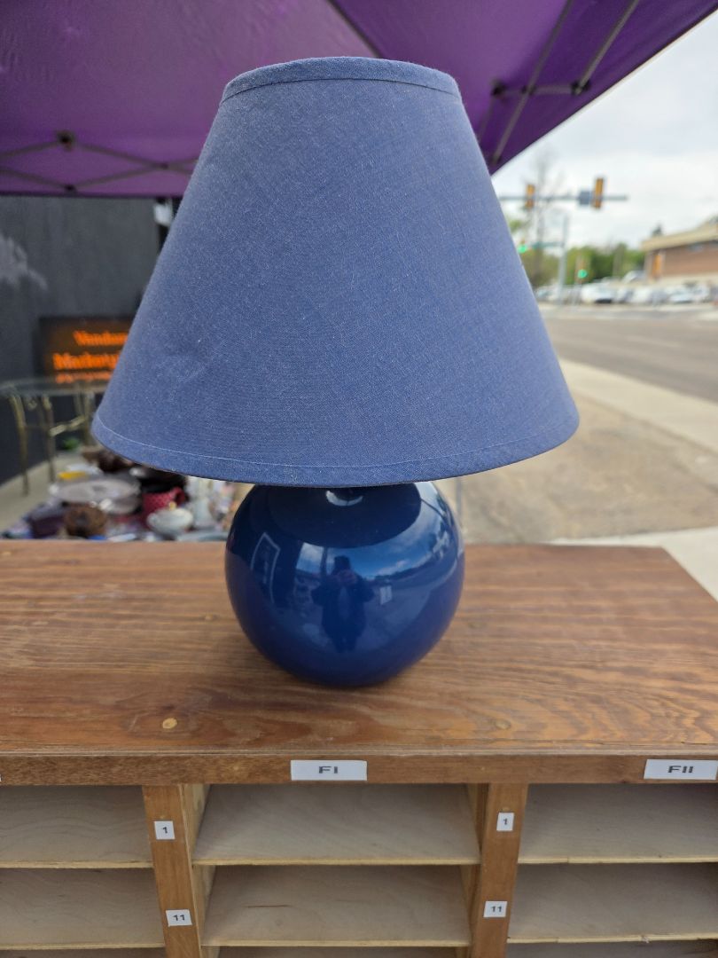 Small Blue Lamp