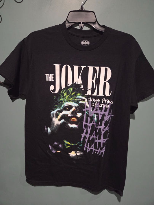 Batman Joker Clown Prince of Crime t-shirt size medium