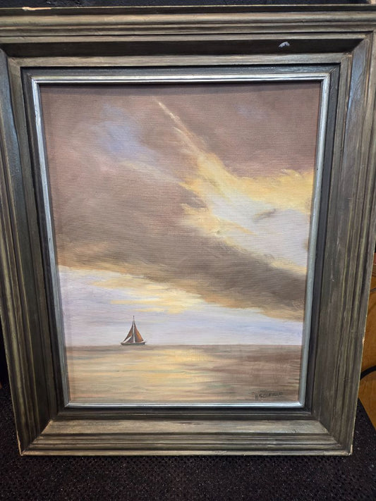 Scofield Signed Sailboat