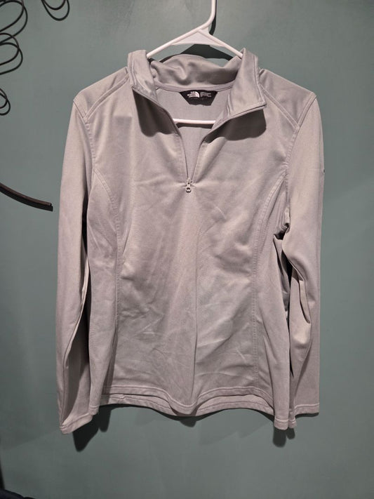 North  Face pull over Grey size Large