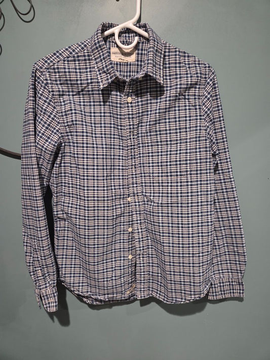 Blue Plaid Denim & Supply Ralph Lauren size small
