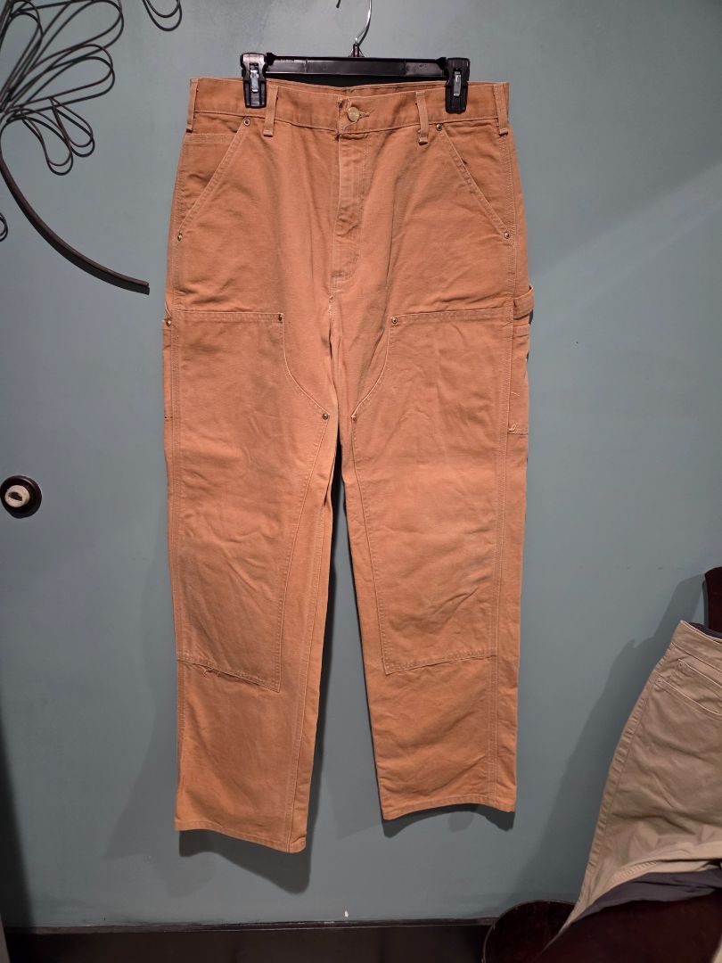 Brown Carhartt Double Knee 34x34