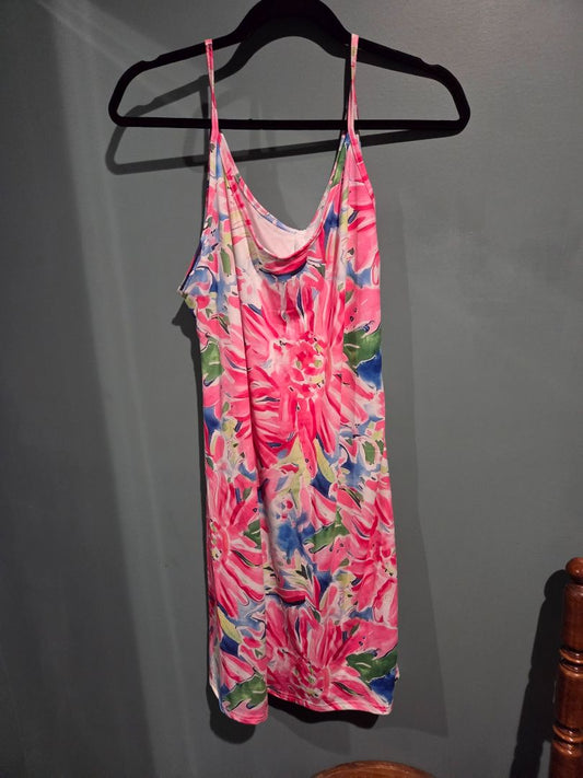 Floral Print  Slip Dress