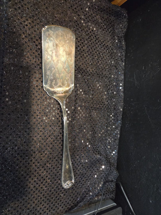 Gorham Heritage Silver Plate Cake Server Made in Italy