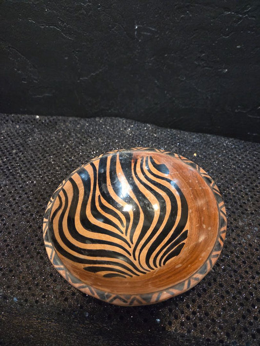 Vintage Wooden Decorative Bowl