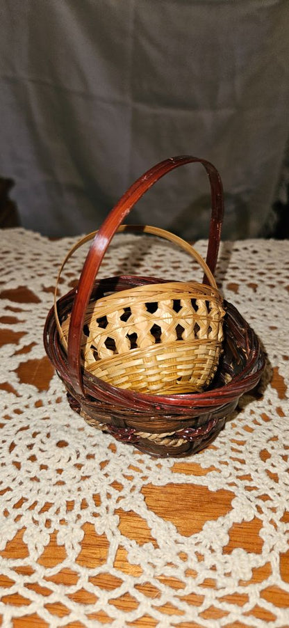 2 small baskets