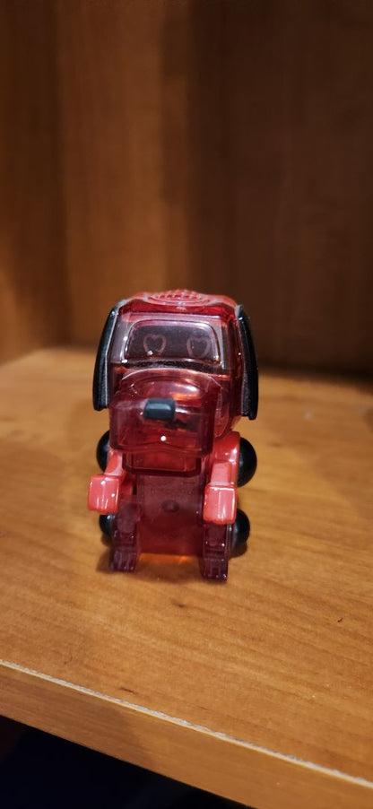 red Sega Poochi plastic dog
